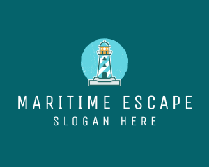 Coast Lighthouse Tower logo design