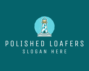 Coast Lighthouse Tower logo design