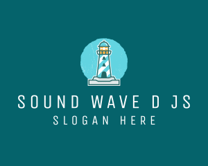 Coast Lighthouse Tower logo design