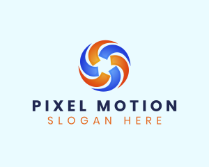 Spiral Motion Ai logo design