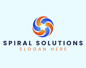 Spiral Motion Ai logo design