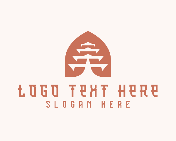 Temple logo example 2