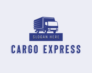 Delivery Truck Express logo design