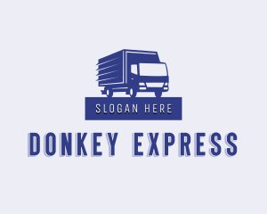 Delivery Truck Express logo design