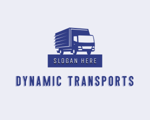 Delivery Truck Express logo design