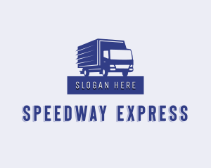 Delivery Truck Express logo design