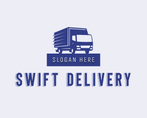 Delivery Truck Express logo design