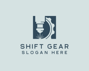 Gear Laser Machinery logo design