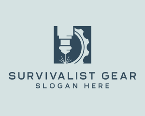 Gear Laser Machinery logo design