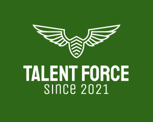 Wing Air Force Badge  logo