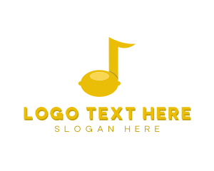 Lemon Musical Note logo