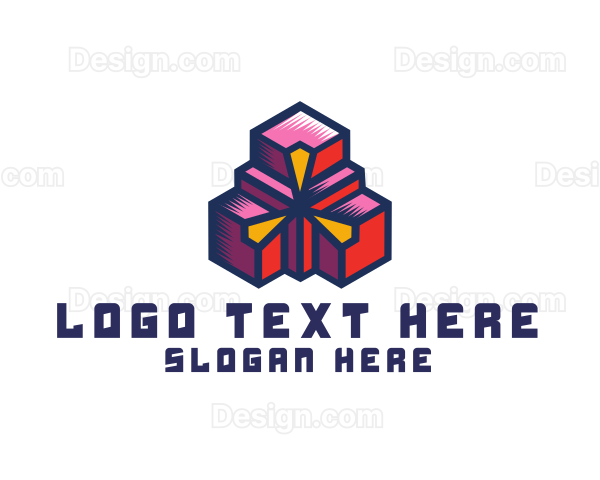 Digital Geometric Boxes Logo