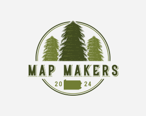 Pennsylvania Pine Tree logo design