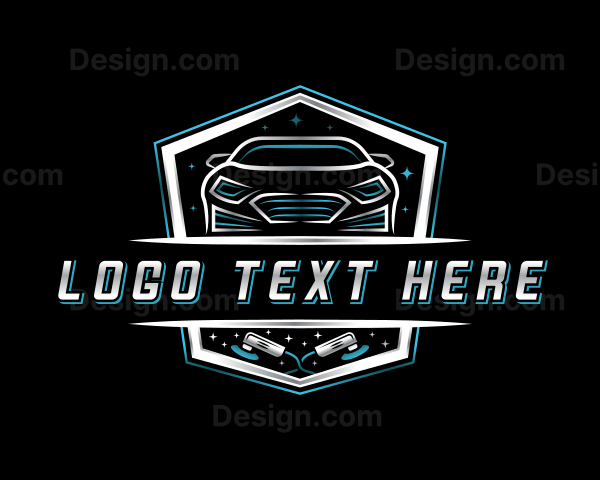 Car Transportation Detailing Logo