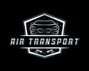 Car Transportation Detailing logo design