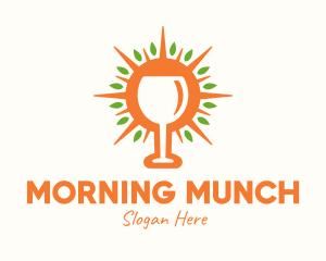 Sunny Eucharist Goblet logo design