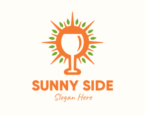 Sunny Eucharist Goblet logo design