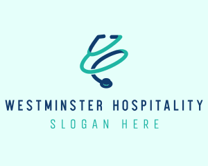 Stethoscope Doctor Healthcare  logo design