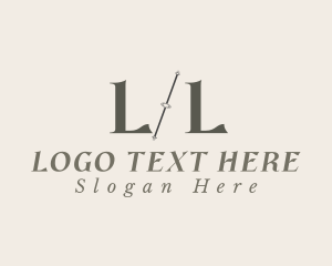 Fashion Tailoring Stylist logo