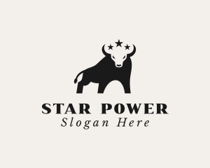 Rodeo Bull Stars logo design