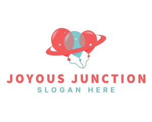 Balloon Party Celebration logo