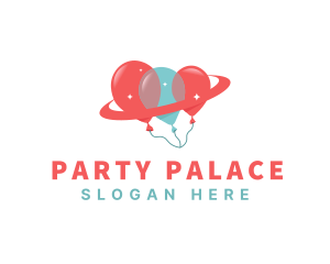 Balloon Party Celebration logo