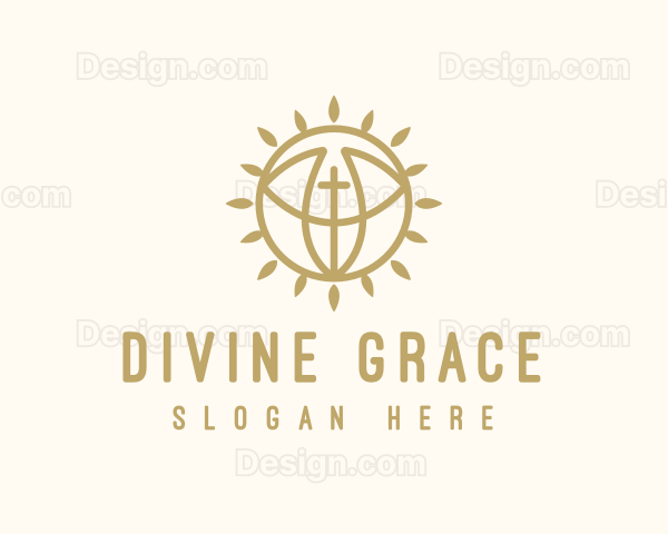 Sun Crucifix Altar Logo