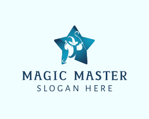 Blue Star Sorcerer logo design