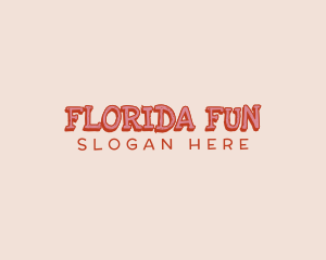 Fun Cute Wordmark logo design