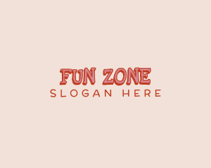 Fun Cute Wordmark logo design