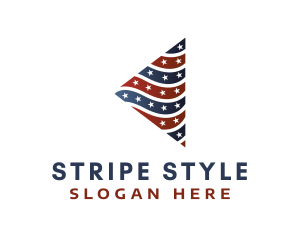 Stars & Stripes Triangle logo