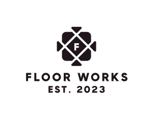 Tile Flooring Design logo design