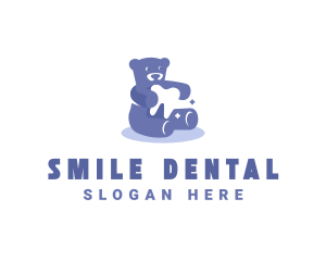 Bear Dental Clinic logo design