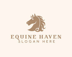 Equestrian Horse Breeding logo design