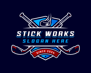 Hockey Championship Sport logo design