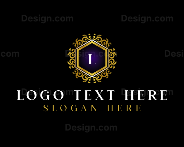 Elegant Jewelry Floral Logo