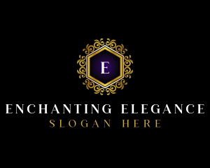 Elegant Jewelry Floral logo design