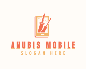 Mobile Phone Technician logo design