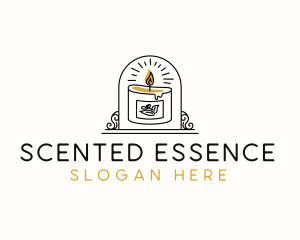 Scented Candle Decor logo design