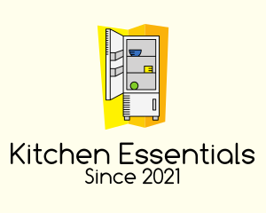 Kitchen Refrigerator Appliance logo design