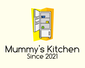 Kitchen Refrigerator Appliance logo design