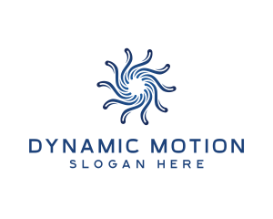 Cyber Motion Artificial Intelligence logo design