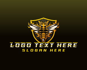 Shield Insect Hornet  logo