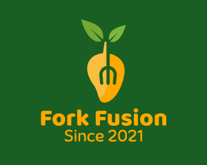 Mango Fork Restaurant  logo design