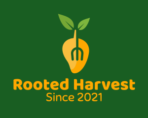 Mango Fork Restaurant  logo design