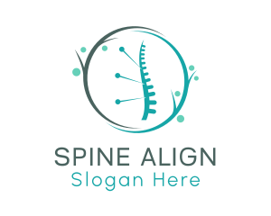 Natural Acupuncture Treatment  logo design