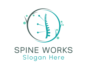 Natural Acupuncture Treatment  logo design