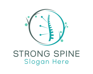 Natural Acupuncture Treatment  logo design