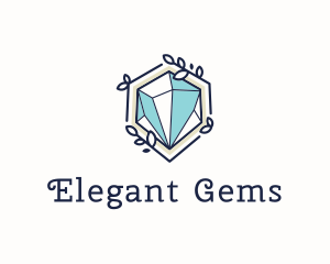 Natural Diamond Gem logo design