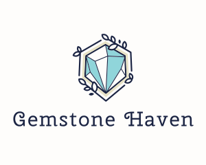 Natural Diamond Gem logo design